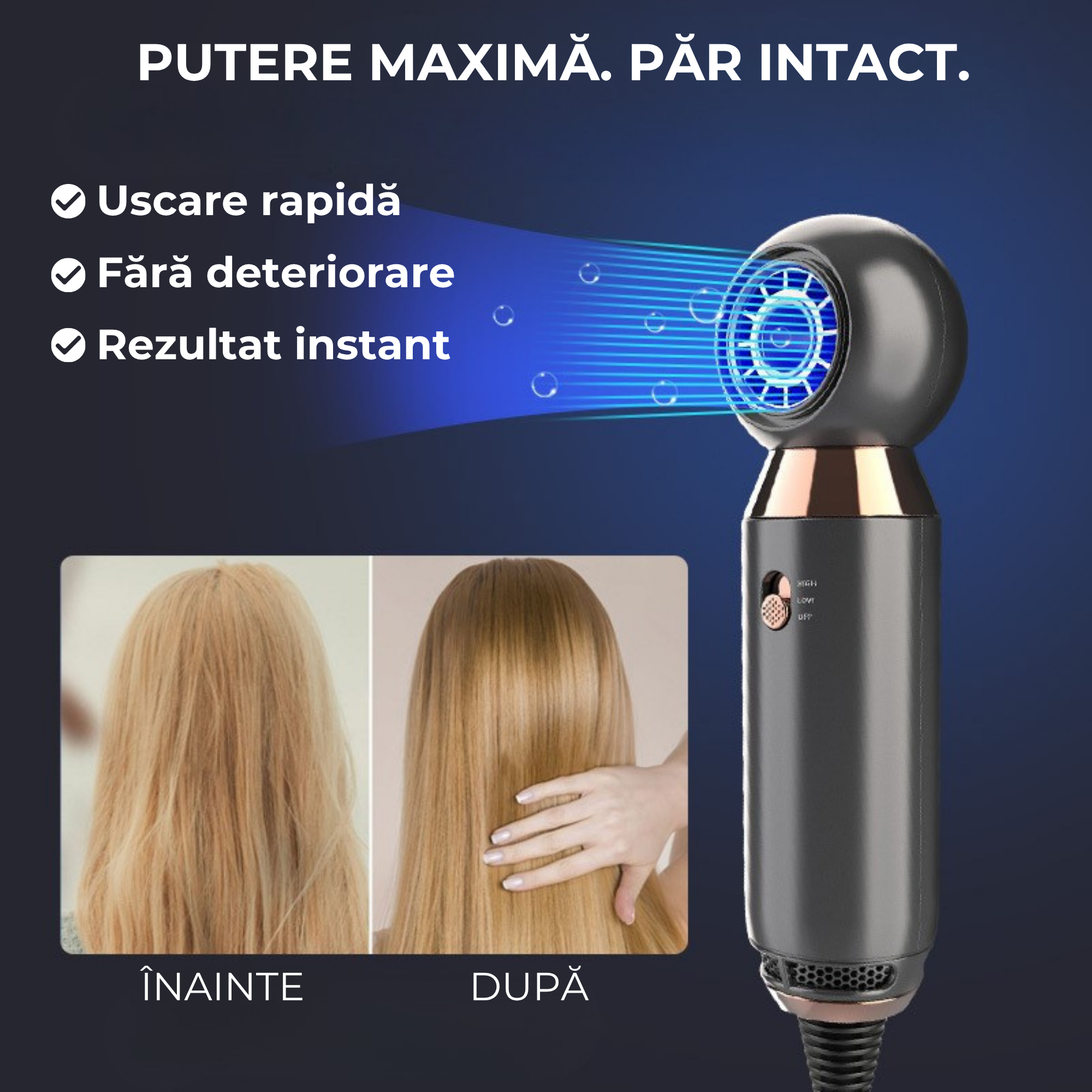 Uscator de Par Mini Reisonic™️ SWIFT